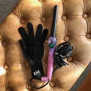 PYT Clip Free Curling Wand with glove 18-25mm